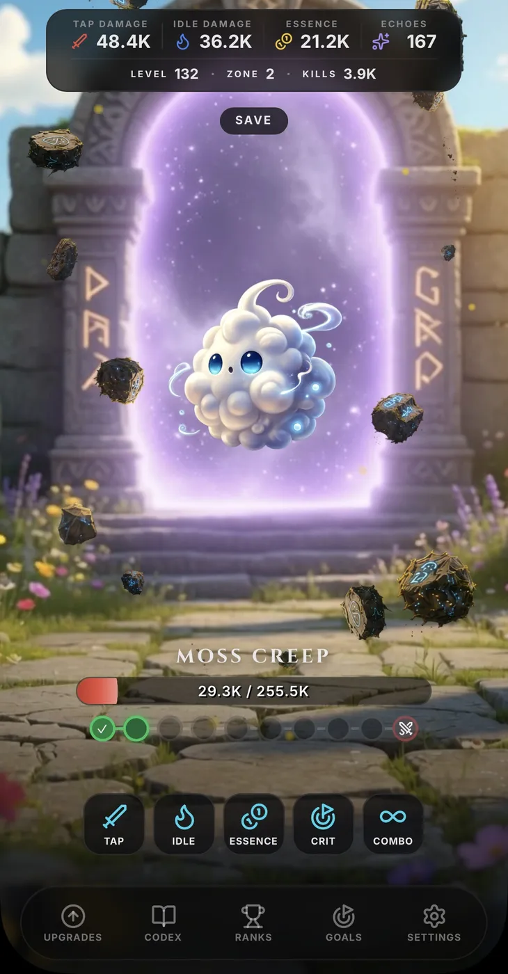 Mobile · Telegram gameplay